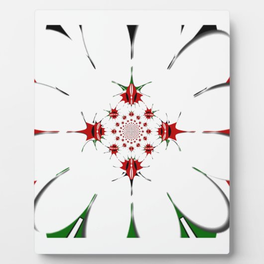 HAKUNA MATATA RED GREEN FOTOPLATTE (Vorderseite)