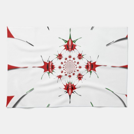 HAKUNA MATATA RED GREEN GESCHIRRTUCH (Horizontal)