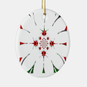 HAKUNA MATATA RED GREEN KERAMIK ORNAMENT (Rechts)