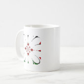 HAKUNA MATATA ROT GRÜN KAFFEETASSE (Vorderseite Links)