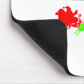 Hakuna Matata Santa's Geschenke mit Carolsingen.pn Mousepad (Ecke)