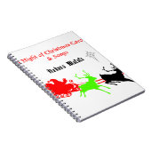 Hakuna Matata Santa's Geschenke mit Carolsingen.pn Notizblock (Rechte Seite)