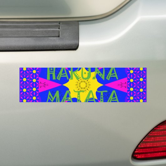 Hakuna Matata Schöne Phantastische Designfarben Autoaufkleber (Auf Auto)