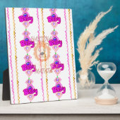 Hakuna Matata: Schönes Design-Motiv für Baby-Löwen Fotoplatte (Seite)