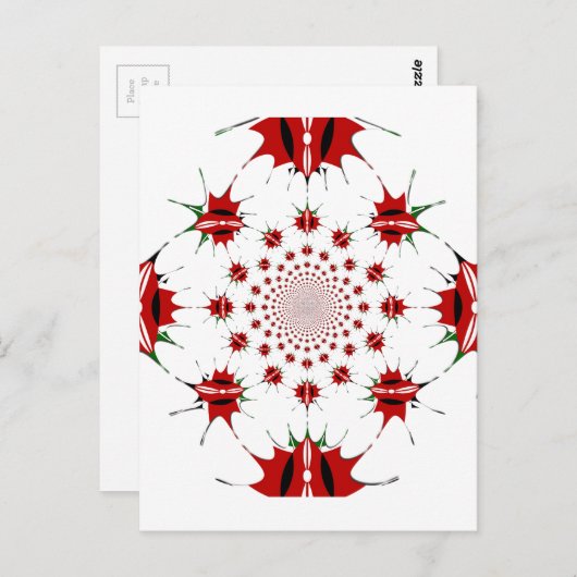 HAKUNA MATATA SHIELD POSTKARTE (Vorne/Hinten)