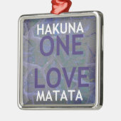 HAKUNA MATATA SILBERNES ORNAMENT (Links)