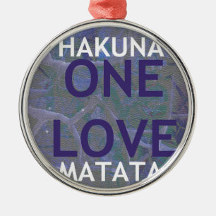 HAKUNA MATATA SILBERNES ORNAMENT