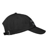 Hakuna Matata: Silbernes Premium-Kopfbedeckung Ach Bestickte Baseballkappe (Rechts)