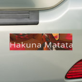 Hakuna Matata Starfish Design Autoaufkleber (Auf Auto)