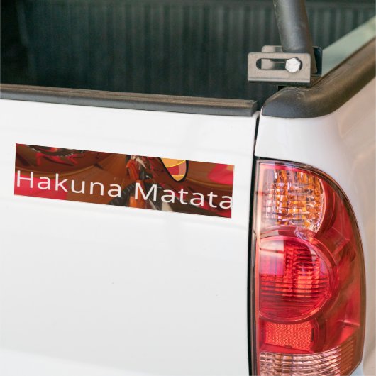 Hakuna Matata Starfish Design Autoaufkleber (Auf Lkw)