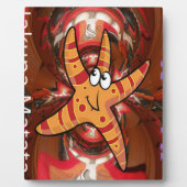 Hakuna Matata Starfish Design Fotoplatte (Vorderseite)