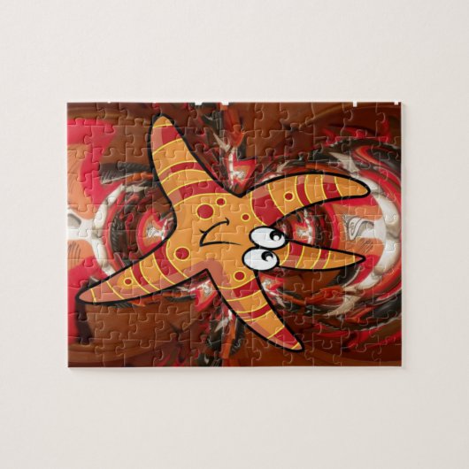 Hakuna Matata Starfish Design Puzzle (Horizontal)