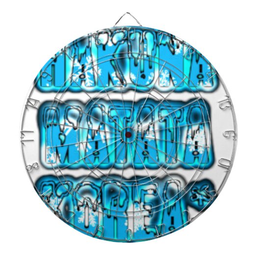 Hakuna Matata Südkorea Art Print/Graphic Dartscheibe (vorne)