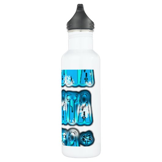 Hakuna Matata Südkorea Art Print/Graphic Edelstahlflasche (Rechts)