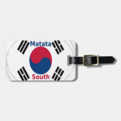 Hakuna Matata Südkorea Art Print/Graphic Gepäckanhänger (Vorderseite horizontal)