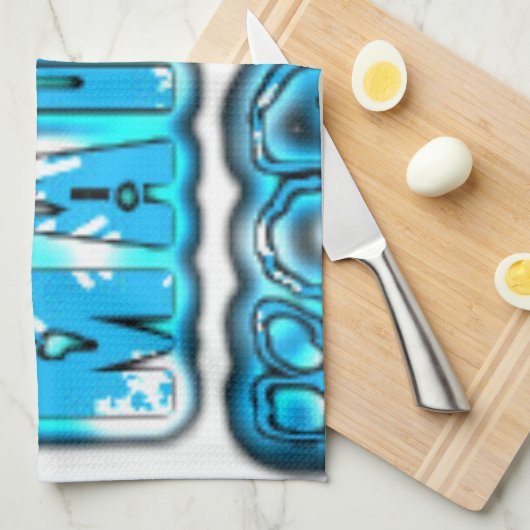 Hakuna Matata Südkorea Art Print/Graphic Handtuch (Viertel Falte)