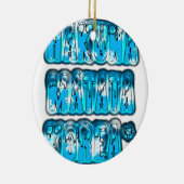 Hakuna Matata Südkorea Art Print/Graphic Keramik Ornament (Rechts)