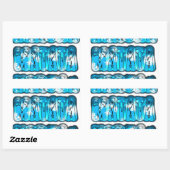 Hakuna Matata Südkorea Art Print/Graphic Rechteckiger Aufkleber (Blatt)