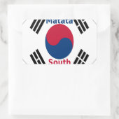 Hakuna Matata Südkorea Art Print/Graphic Rechteckiger Aufkleber (Tasche)