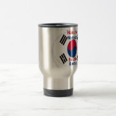 Hakuna Matata Südkorea Art Print/Graphic Reisebecher (Mittel)