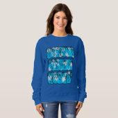 Hakuna Matata Südkorea Art Print/Graphic Sweatshirt (Vorne ganz)