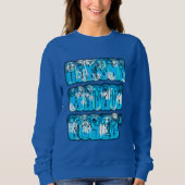 Hakuna Matata Südkorea Art Print/Graphic Sweatshirt (Vorderseite)