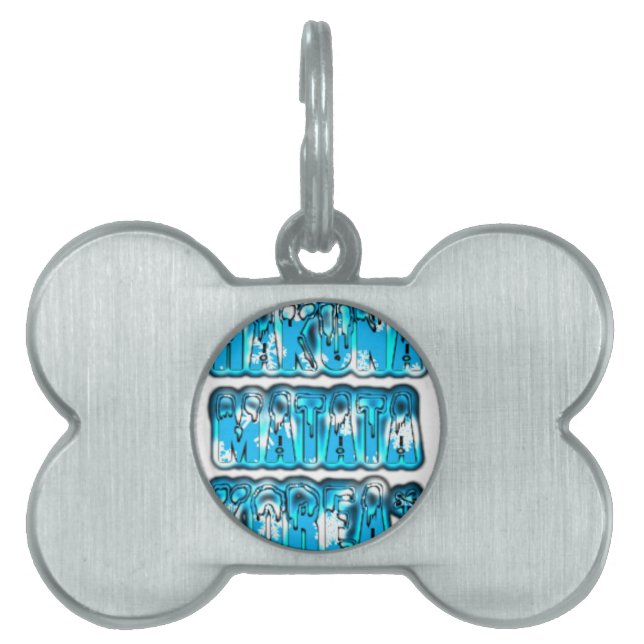 Hakuna Matata Südkorea Art Print/Graphic Tiermarke (Vorderseite)