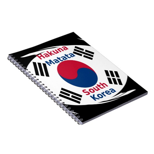 Hakuna Matata Südkorea Notizblock (Rechte Seite)