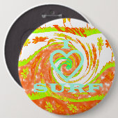 Hakuna Matata Summer Baby Kinder I Liebe Surfing.. Button (Vorne & Hinten)