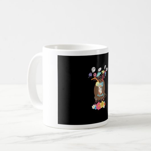 Hakuna Matata Summer Time Beach Party Kaffeetasse (Vorderseite Links)