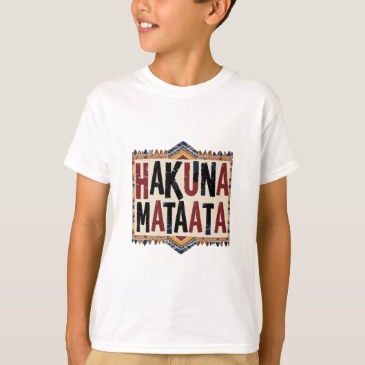 Hakuna Matata T-Shirt (Vorderseite)
