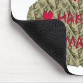 Hakuna Matata Talk Money Art Print Design Mousepad (Ecke)