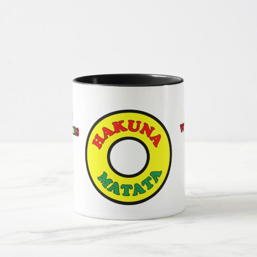 HAKUNA MATATA-Tasse Tasse (Zentrum)