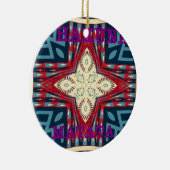 Hakuna Matata Text Hope Abstrakt Art Print Design Keramik Ornament (Rechts)