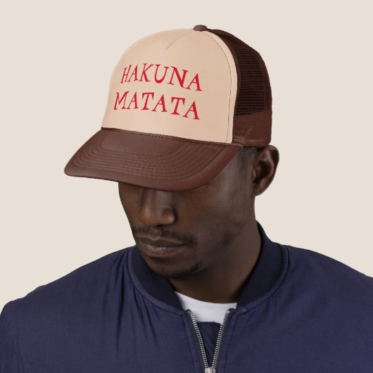 Hakuna Matata Trucker Hat Truckerkappe (Beispiel)