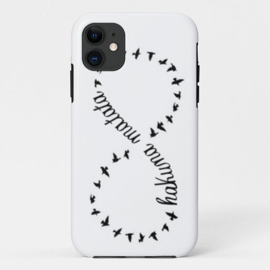 Hakuna Matata Unendlichkeitssymbol iphone 5 Fall Case-Mate iPhone Hülle (Rückseite)