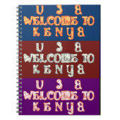 Hakuna Matata Willkommen in Kenya.png Notizblock (Vorderseite)