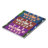 Hakuna Matata Willkommen in Kenya.png Notizblock (Rotiert)