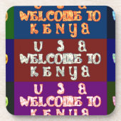 Hakuna Matata Willkommen in Kenya.png Untersetzer (Vorderseite)