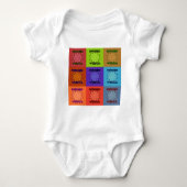 Hakuna Matata Wisdom Enriched Baby Strampler (Vorderseite)