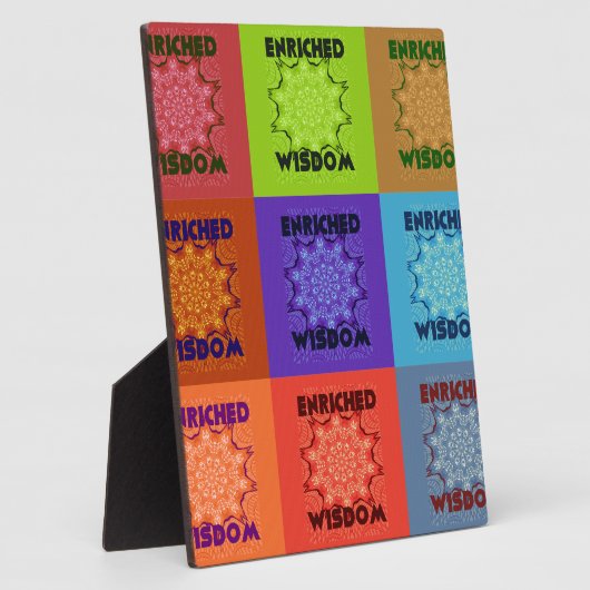 Hakuna Matata Wisdom Enriched Fotoplatte (Seite)