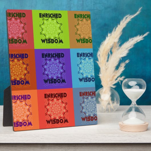 Hakuna Matata Wisdom Enriched Fotoplatte (Seite)