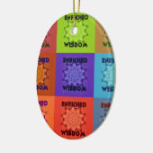 Hakuna Matata Wisdom Enriched Keramik Ornament (Links)