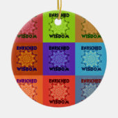 Hakuna Matata Wisdom Enriched Keramik Ornament (Vorne)