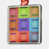 Hakuna Matata Wisdom Enriched Ornament Aus Metall (Links)