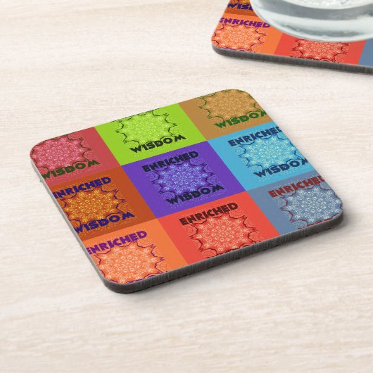 Hakuna Matata Wisdom Enriched Untersetzer (Linke Seite)