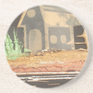 Hakuna Matata Zuhause Sweet Zuhause inspiration qu Sandstein Untersetzer