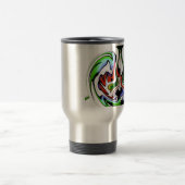 HakunaMatata hakunamatata Geschenkfarben Reisebecher (Mittel)