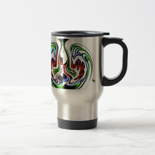 HakunaMatata hakunamatata Geschenkfarben Reisebecher (Rechts)