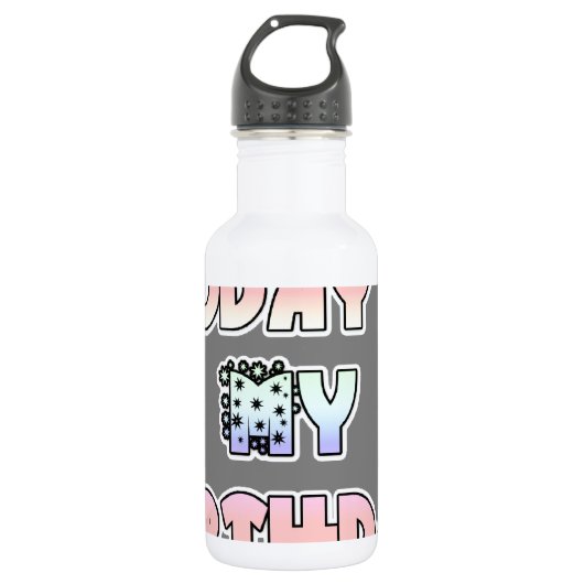 HakunaMatata Heute ist mein Geburtstag.png Trinkflasche (Vorderseite)